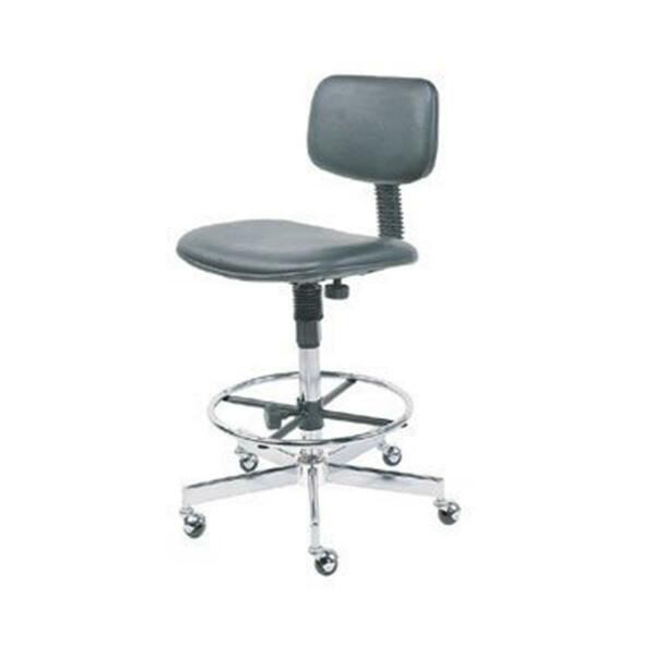Nexel Adjustable Swivel Chair without Arms- Black SC22BK